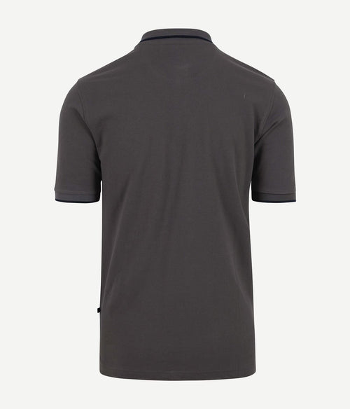 Suitable respect polo tip ferry antraciet | Regular-fit