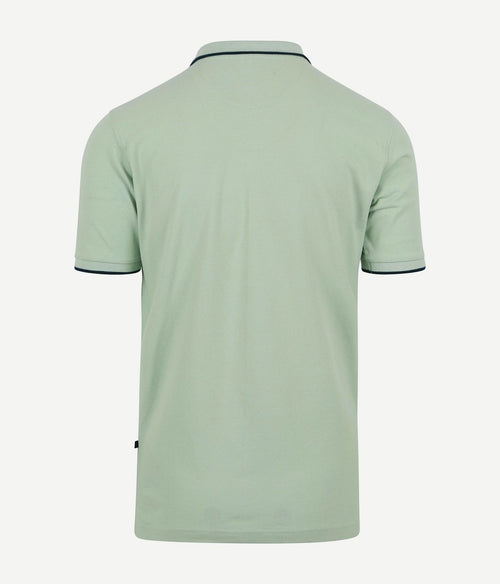 Suitable respect polo tip ferry lichtgroen | Regular-fit