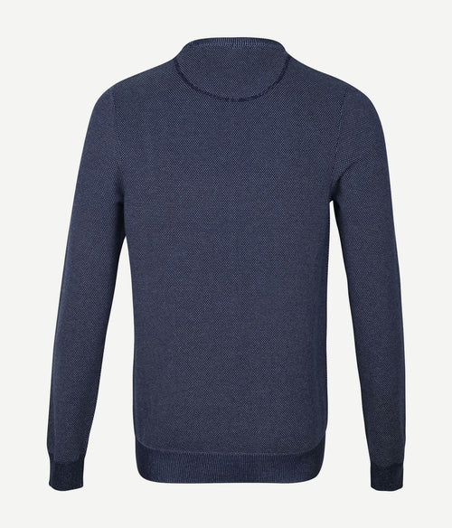 Suitable respect pullover jean donkerblauw