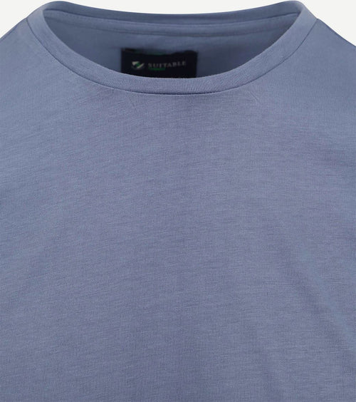 Suitable respect t-shirt Jim blauw