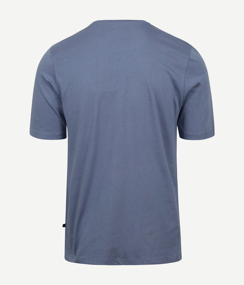 Suitable respect t-shirt Jim blauw