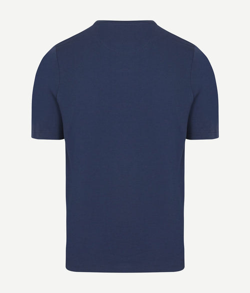 Suitable respect t-shirt Jim denim blauw