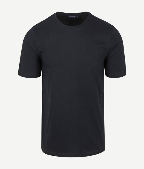 Suitable respect t-shirt Jim donkerblauw
