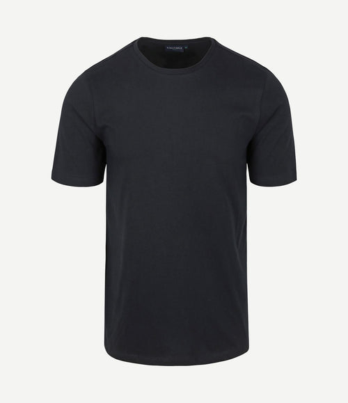Respect t-shirt Jim donkerblauw