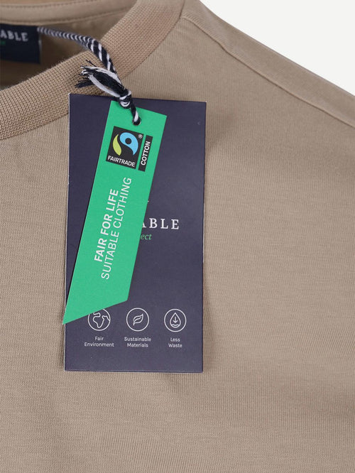 Respect t-shirt tim taupe