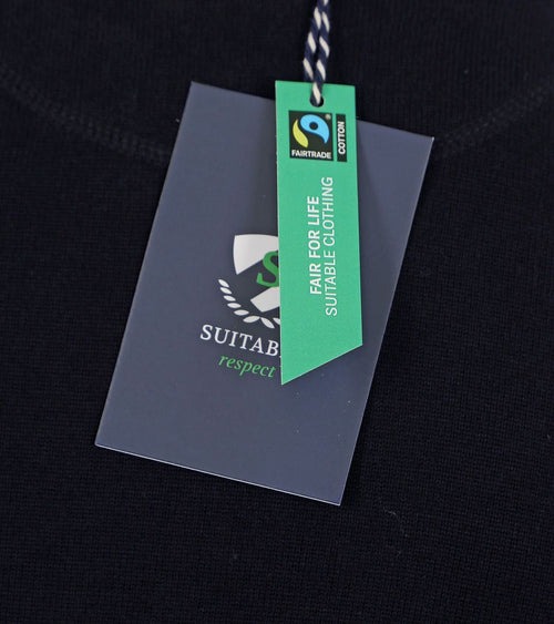 Suitable respect vinir pullover donkerblauw
