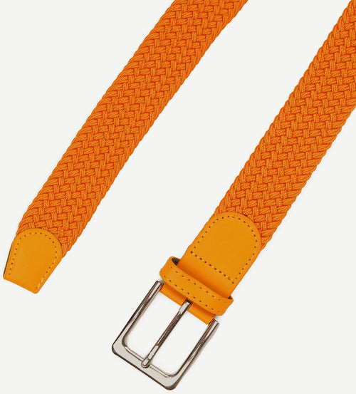 Suitable geweven riem oranje