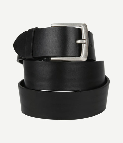 Riem leer zwart