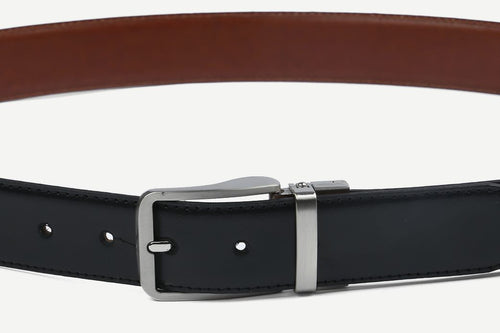 Riem zwart leer