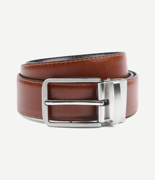 Riem zwart leer