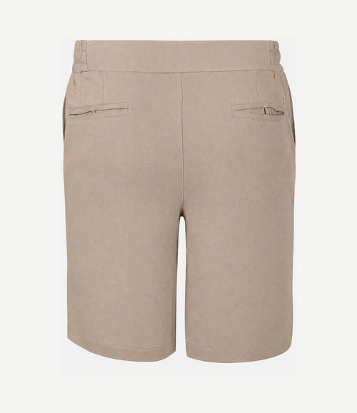 Rink short heavy jersey taupe