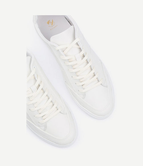 Nubuck skave sneaker wit