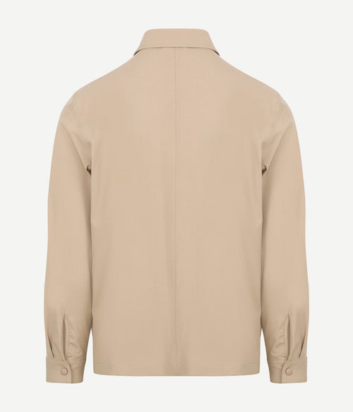 Suitable base shacket beige | Regular-fit