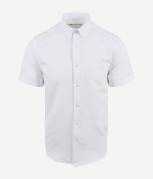 Suitable short sleeve overhemd wit | Regular-fit