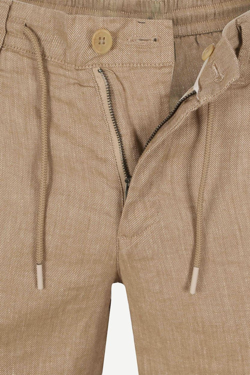 Suitable short stanley camel bruin | Slim-fit