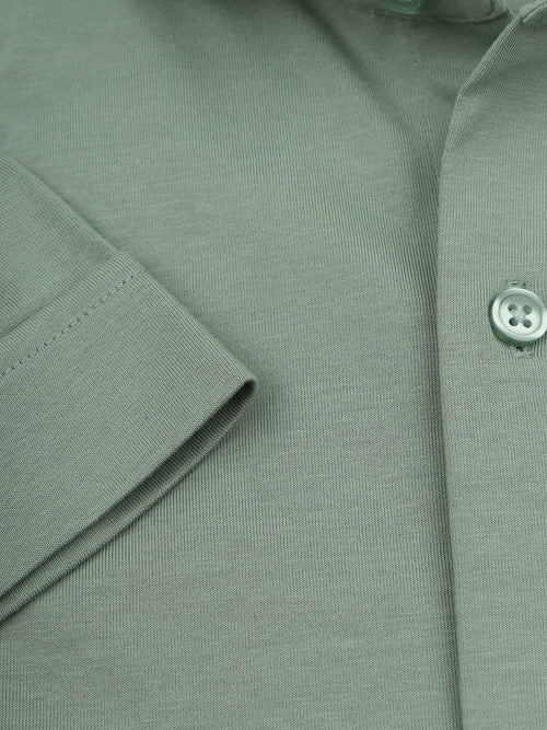 Shortsleeve sorona overhemd erik groen