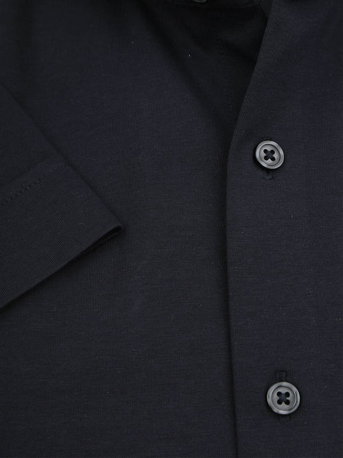 Shortsleeve sorona overhemd erik donkerblauw
