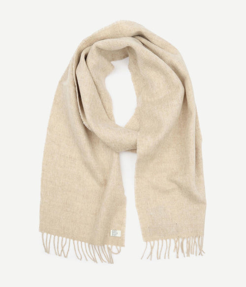 Suitable sjaal merino wol ecru