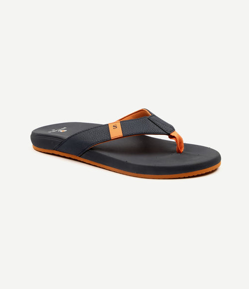 Slippers donkerblauw