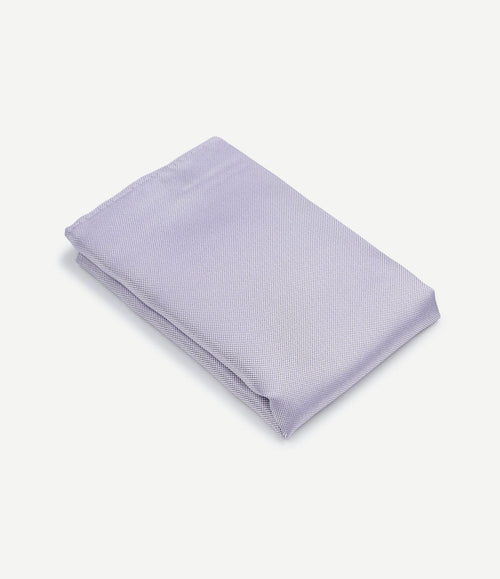 Zijde pochet lila