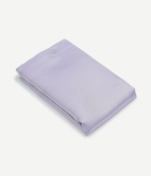 Zijde pochet lila