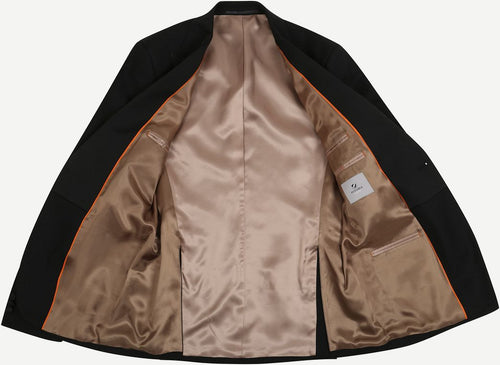 Suitable smoking New York 100% wol | Slim-fit