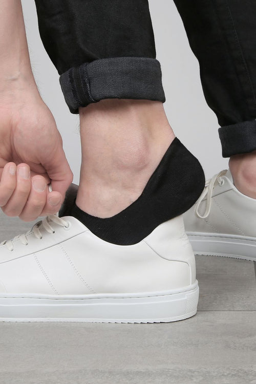 Suitable sneakersok (3-pack) zwart