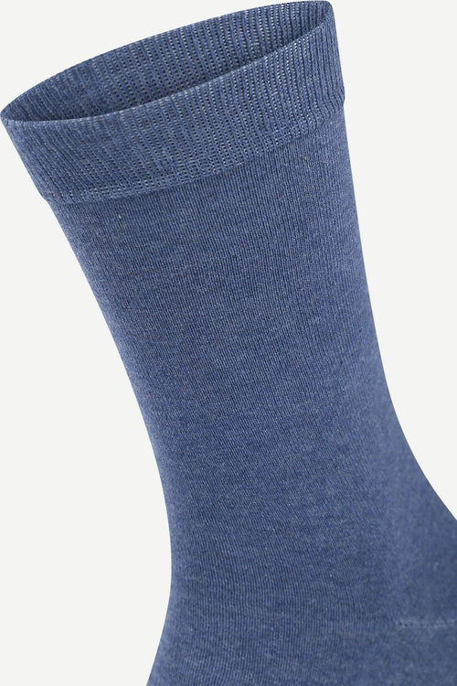Sokken bio indigo blauw