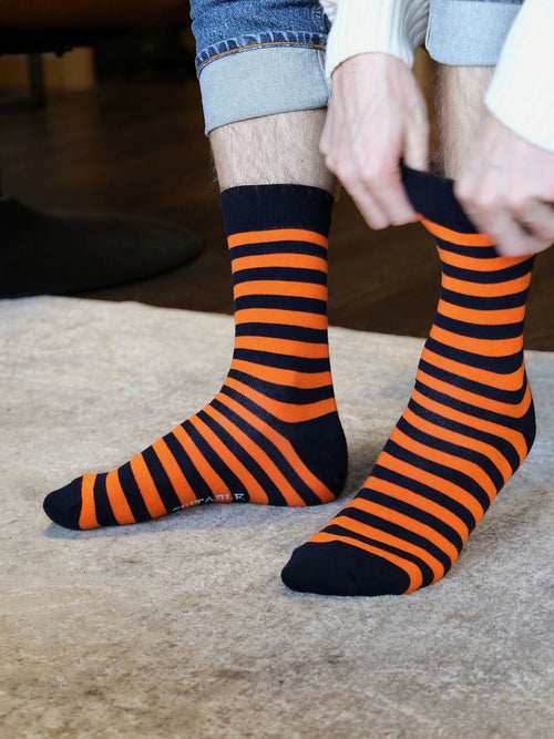 Oranje sokken (3-pack)