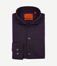 Sorona overhemd aubergine