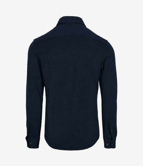 Sorona overhemd dark donkerblauw