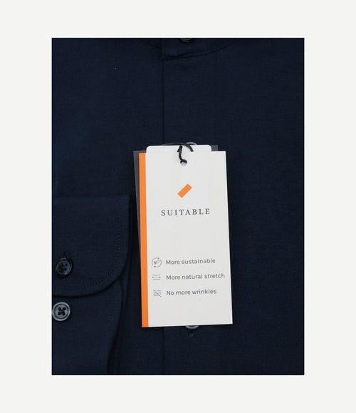 Sorona overhemd dark donkerblauw