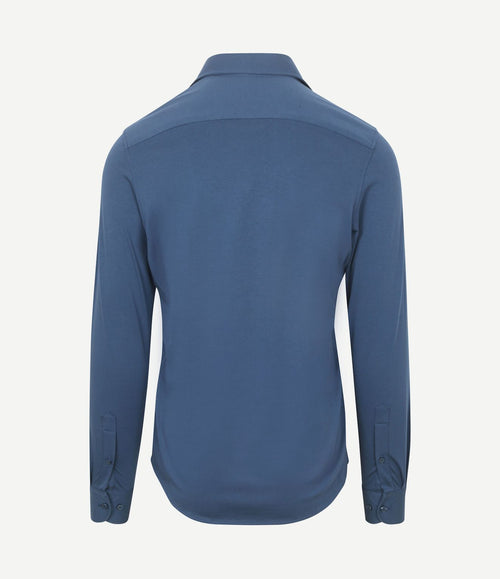 Sorona overhemd denim blauw