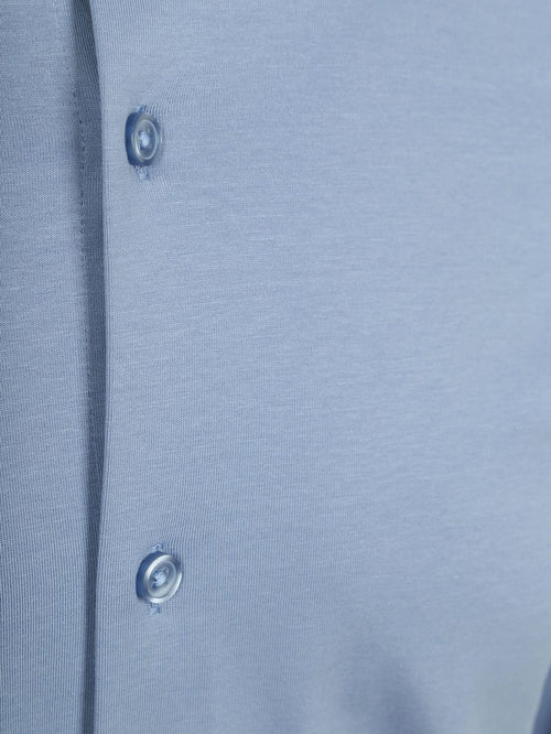 Sorona overhemd mid blauw