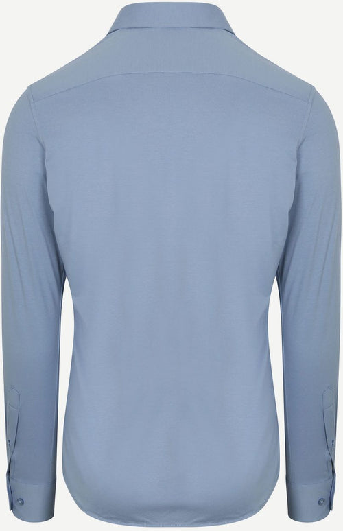 Sorona overhemd mid blauw