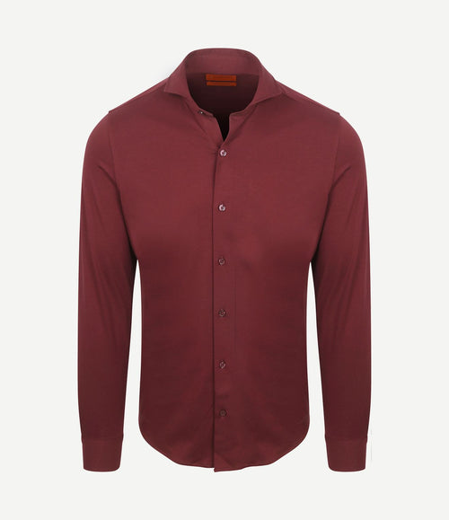 Sorona overhemd wine rood