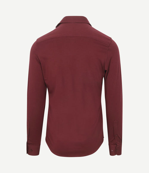 Sorona overhemd wine rood