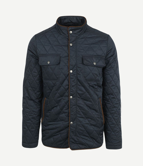 Step jas donkerblauw