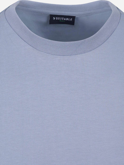 Respect t-shirt tim lichtblauw
