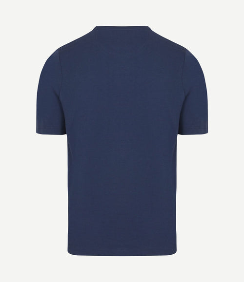 Respect t-shirt Jim denim blauw