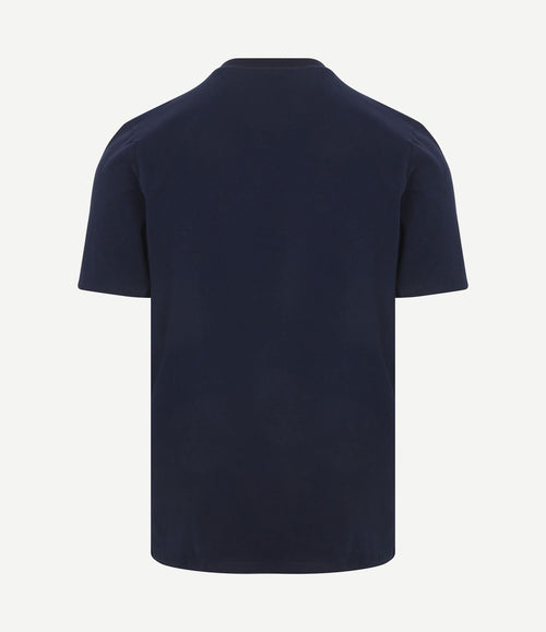 Respect t-shirt hi donkerblauw