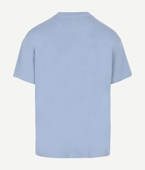 Rink t-shirt heavy jersey blauw