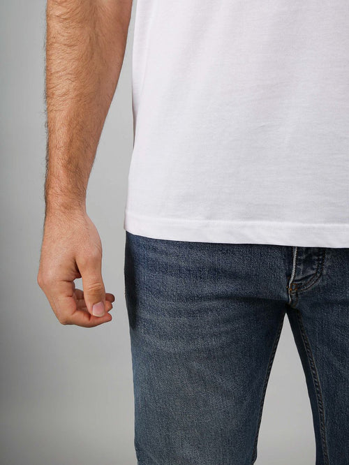Viless t-shirt mouwloos wit (2-pack)