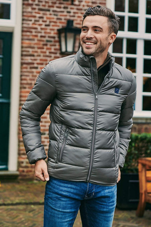 Suitable travis jas donkergroen | Regular-fit