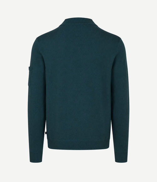Canes pullover turtle donkergroen