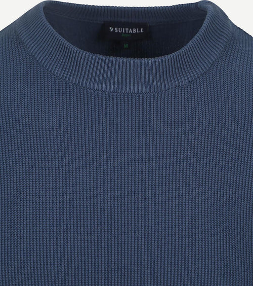 Respect mamase pullover mid blauw