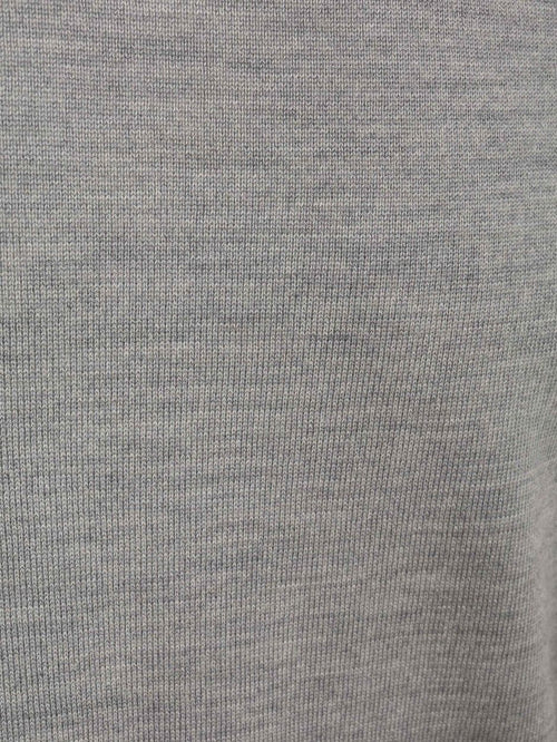 Merino pullover mid grijs