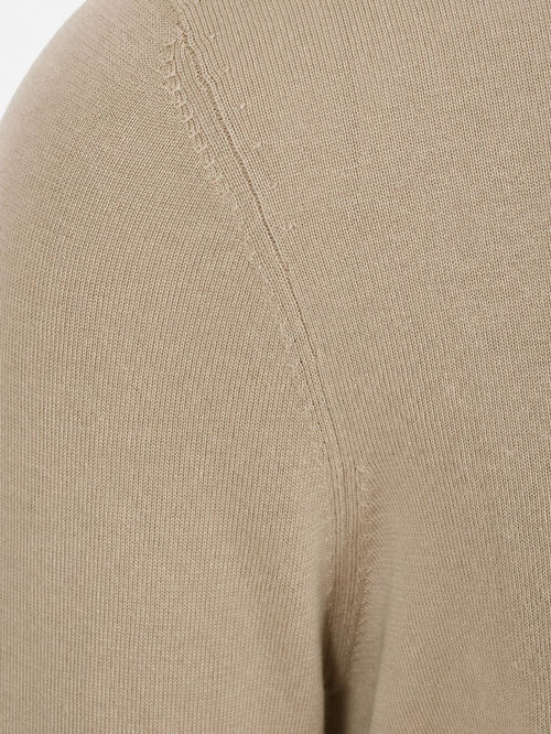Compact cotton pullover turtle sand