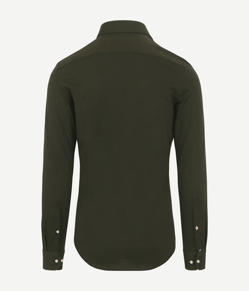 Camicia poloshirt donkergroen