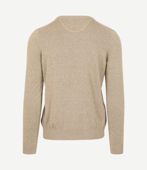 Respect vinir pullover melange sand